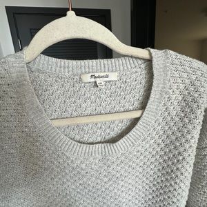 Madewell Sweater with zip detail